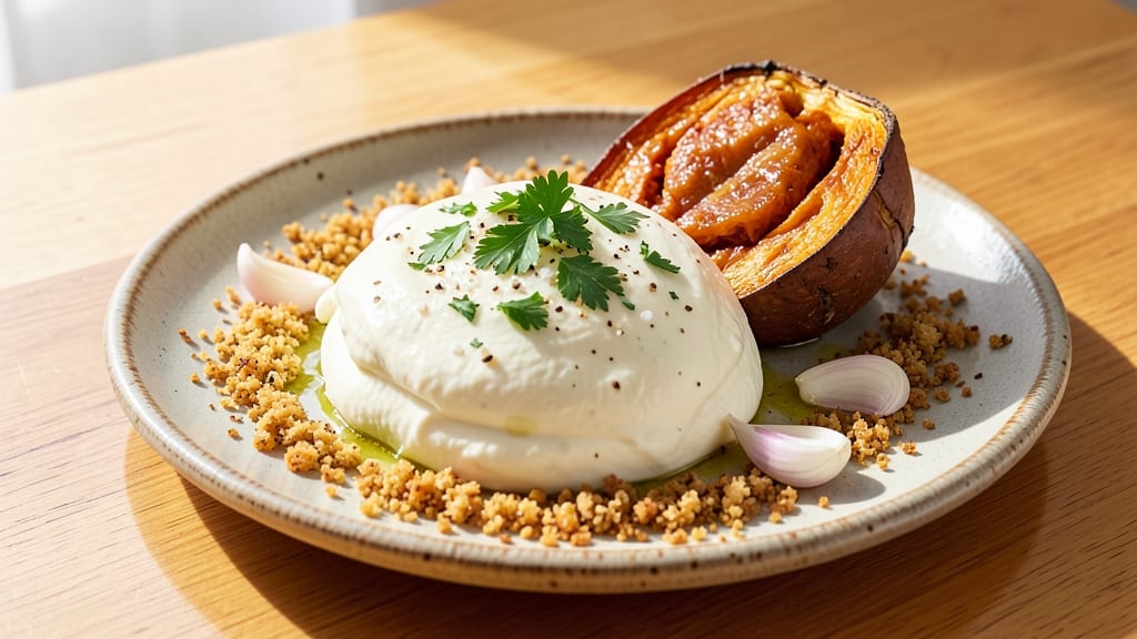 Sweet Potato Ricotta Recipe: Crispy Crust, Creamy Cheese Harmony