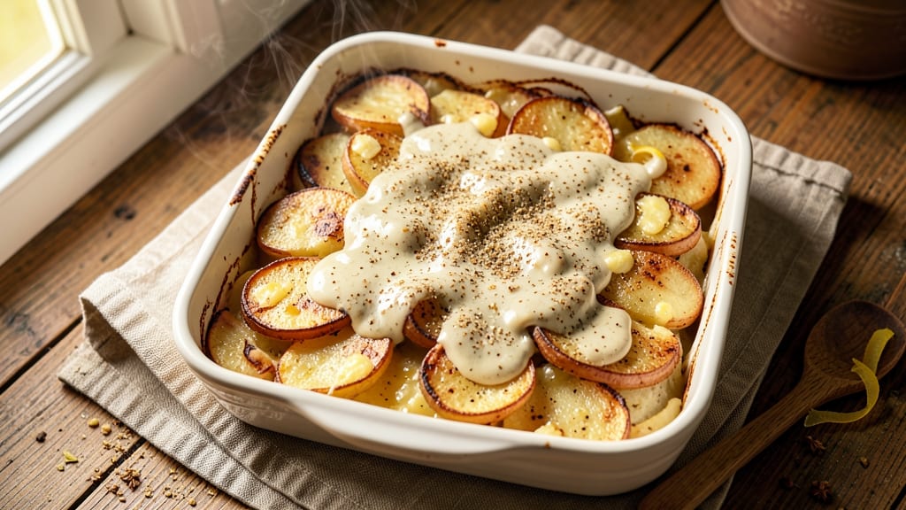 Baked Ranch Potato Casserole Recipe: Crispy Top, Melty Cheese Layers