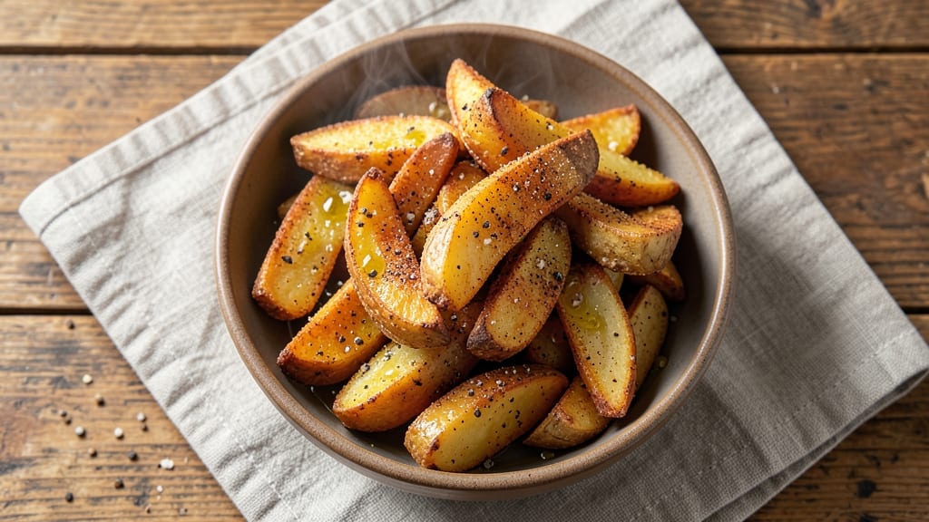 Baked Potato Wedges Air Fryer Recipe: Crispy Crunch Without the Mess