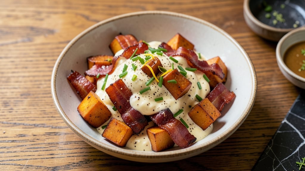 Sweet Potato Salad Recipe with Bacon: Smoky-Sweet Crunch Meets Creamy Comfort
