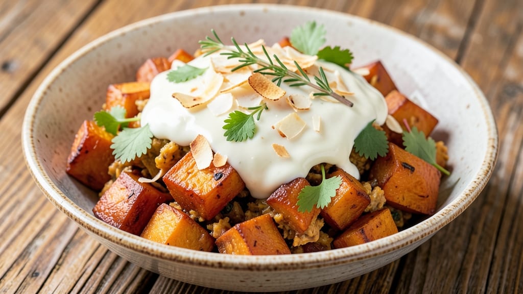 Virgin Islands Sweet Potato Stuffing Recipe: Tropical Coconut-Citrus Twist With Crispy Bites