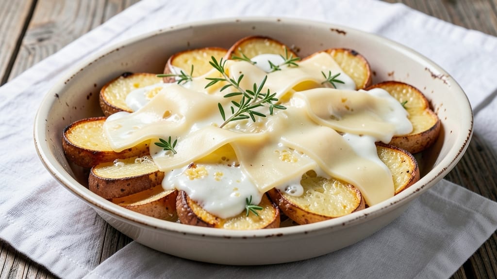 Alpine Cheese Potato Dish Recipe: Crispy Top and Melty Cheese Harmony