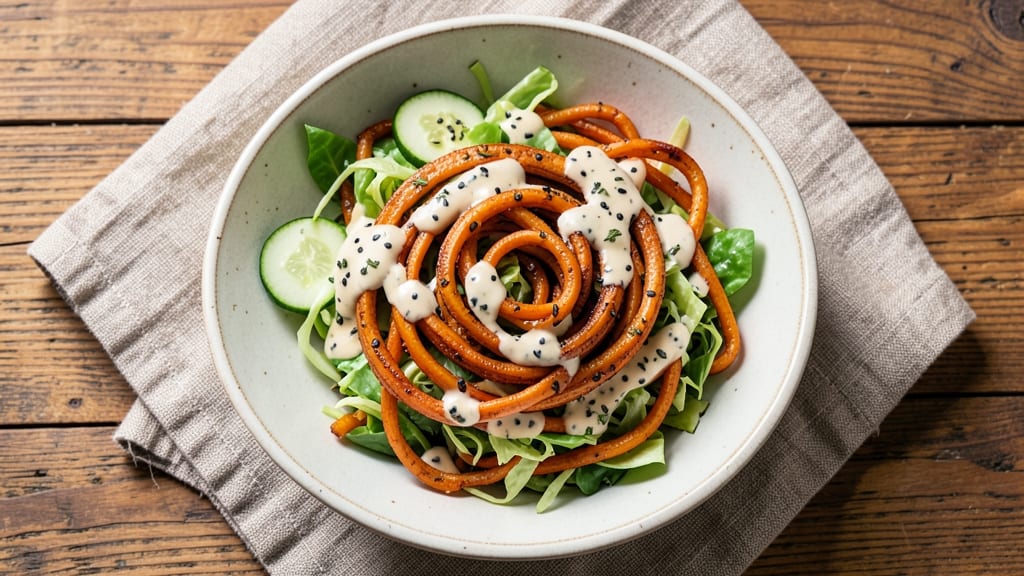 Sweet Potato Noodle Salad Recipe: Cooling Roasted Sweetness With Zesty Lime Dressing