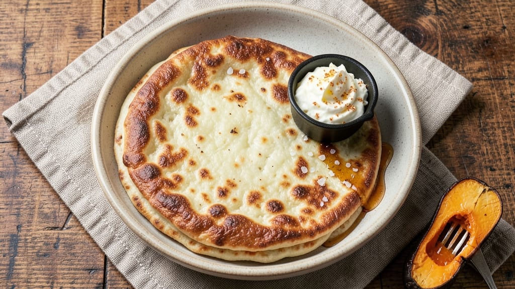 Sweet Potato Naan Recipe: Pillowy Soft with Sweet Potato Swirls