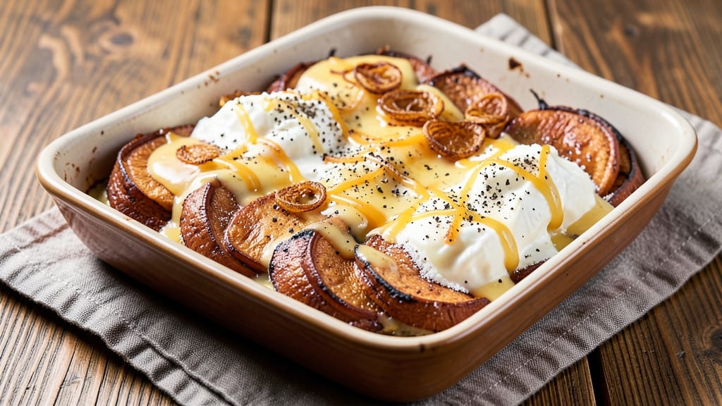 Sweet Potato Strata Recipe: Custardy Layers with Crispy Top Magic