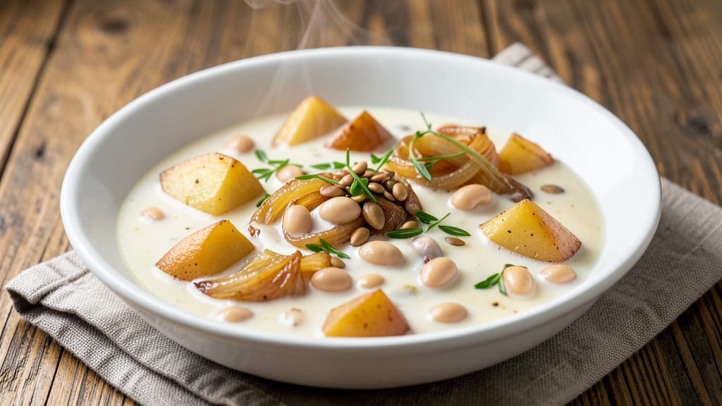 Vegan Potato Chowder Recipe: Smoky Coconut and White Bean Depth