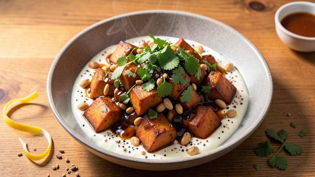 Sweet Potato Salad Recipe Indian: Warm Spiced Yogurt and Toasted Nuts Magic