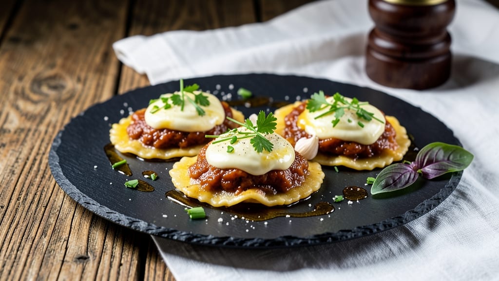 Sweet Potato Ravioli Filling Recipe: Nutmeg-Infused Cream Cheese Swirls