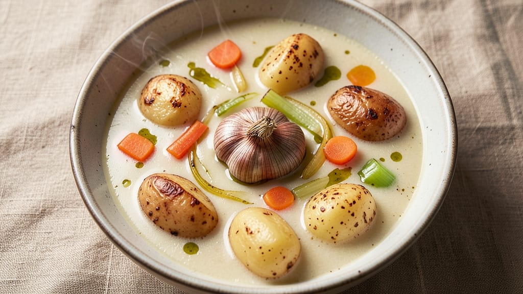 Baked Potato Soup Recipe No Bacon: Velvety Creaminess With Roasted Garlic Depth