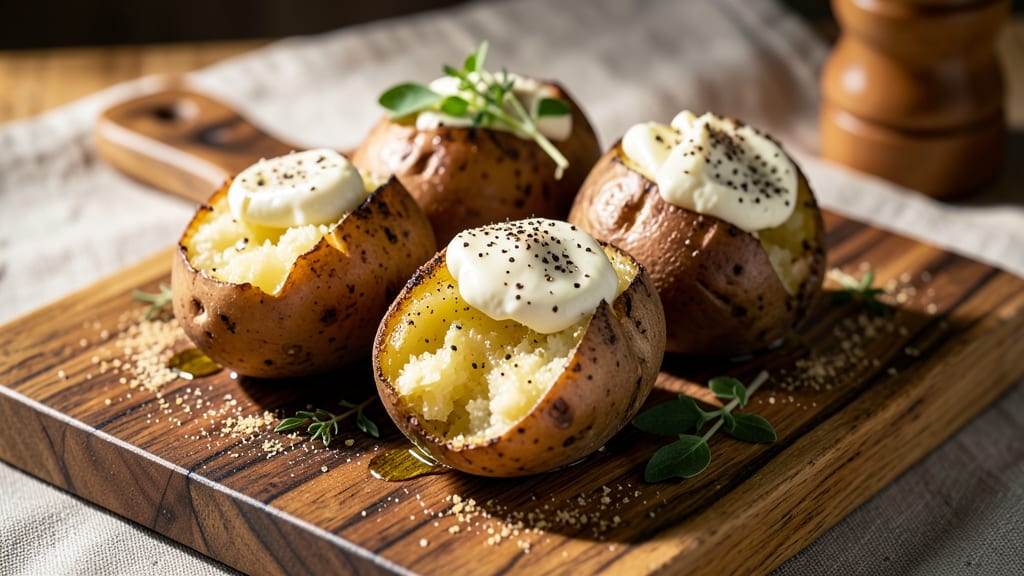 Baked Potato Recipe: Oven-Temp Secrets for Crispy Skins and Fluffy Hearts