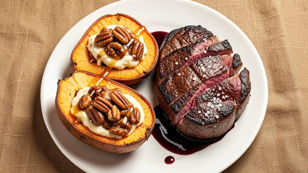 Steak 48 Praline Sweet Potato Recipe: Crispy Crust, Gooey Caramelized Centers