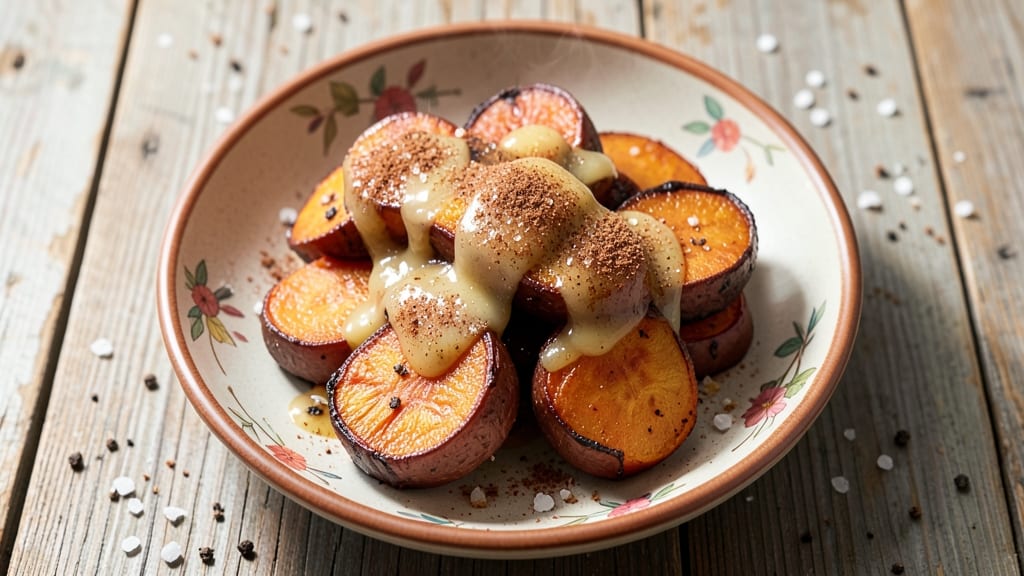 Trisha Yearwood's Sweet Potato Recipe: Buttery Cinnamon Crunch With Caramelized Edges