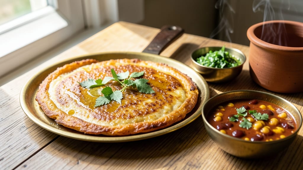 Sweet Potato Dosa Recipe: Crispy Lattice Crunch With Spiced Filling