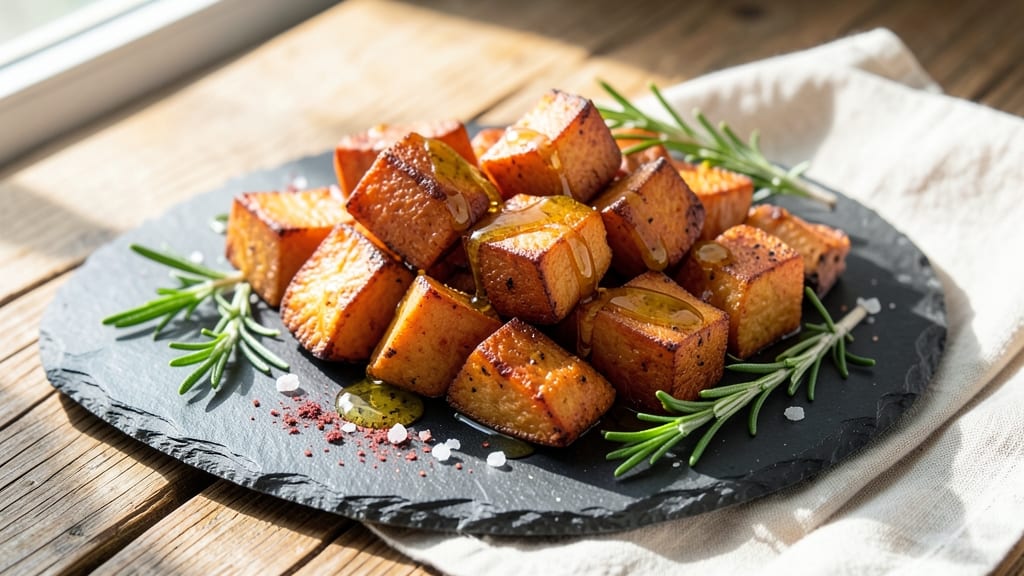 Sweet Potato Cubes Oven Recipe: Honey-Glazed Crunch With Caramelized Edges