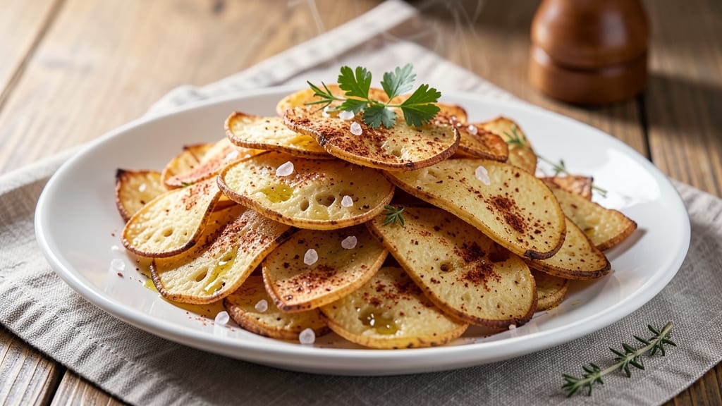 Baked Potato Chips Recipe Crispy: Air-Crisped Perfection in 15 Minutes
