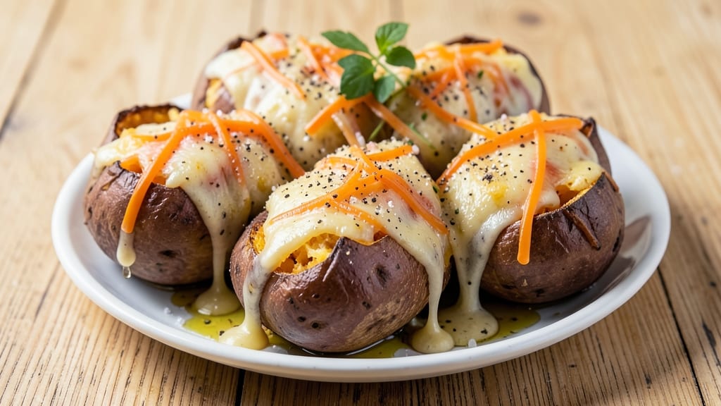 Sweet Potato Basket Recipe: Crispy Crust, Gooey Cheese, One-Pan Magic