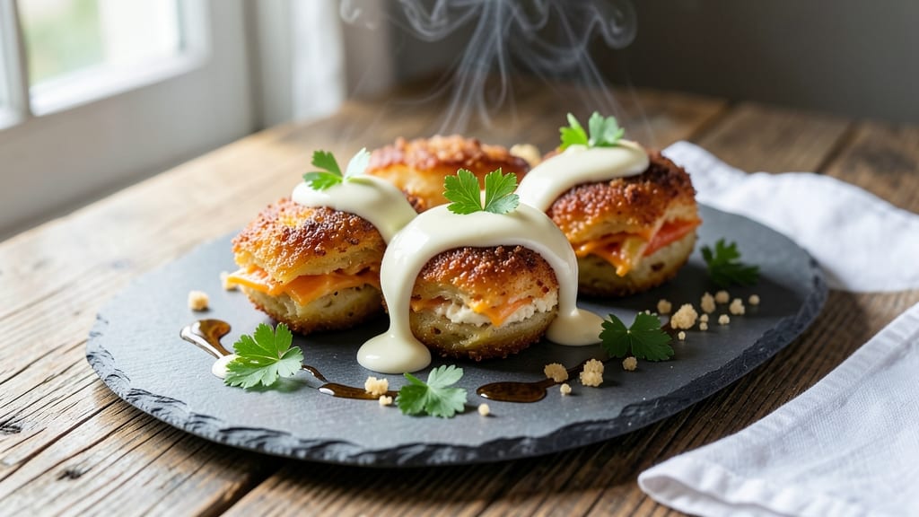 Baked Potato Croquettes Recipe: Crispy Crusts With Cheesy, Pillowy Hearts