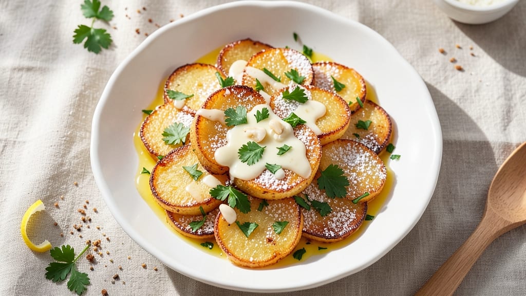 Australian Potato Scallops Recipe: Crispy-Crusted Bites with Herbed Butter Finish