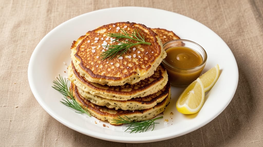 5 Star Potato Pancake Recipe: Crispy Lattice Crunch Over Fluffy Spud Layers