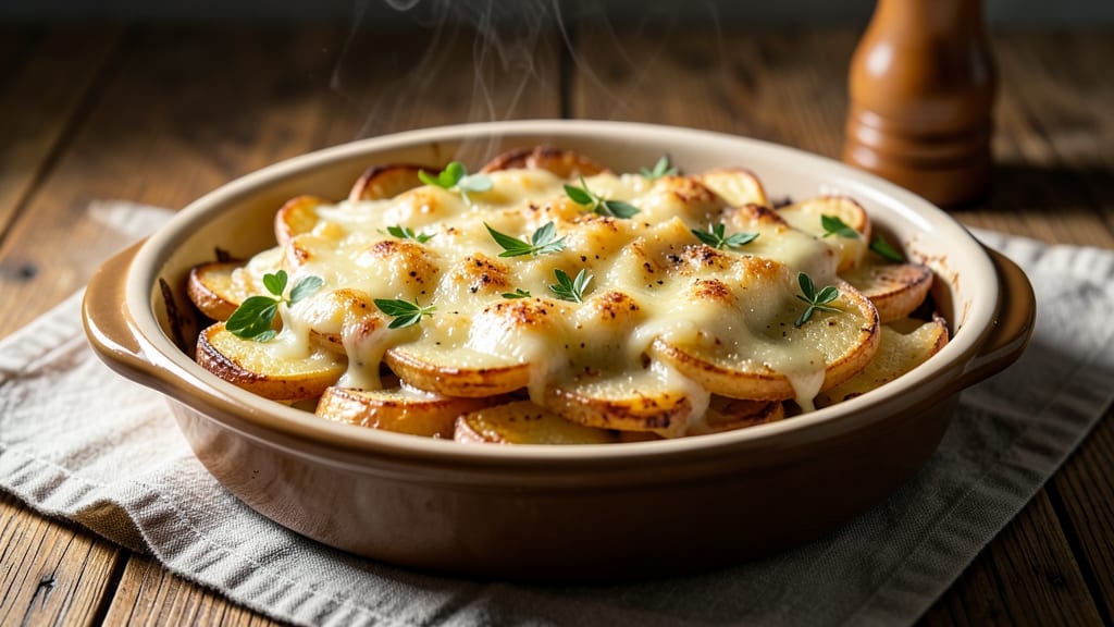 Au Gratin Potato Recipe for a Crowd: Cheesy Crisp-Top Crowd Pleaser