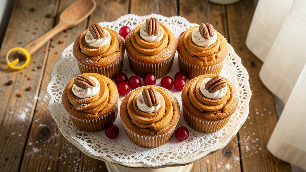 Sweet Potato Pie Cupcakes Recipe: Spiced Custard Bites With Crispy Lattice Crowns