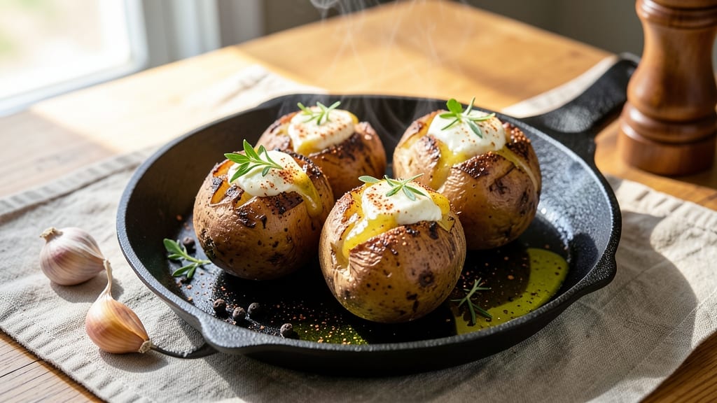 Baked Potato Recipe NZ: Smoky Char and Buttery Crisp in 60 Minutes