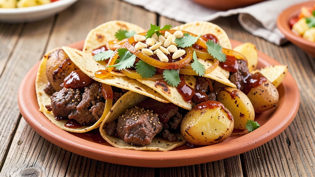 Beef and Potato Tacos Recipe: Hearty One-Pan Fiesta With Crispy Edges