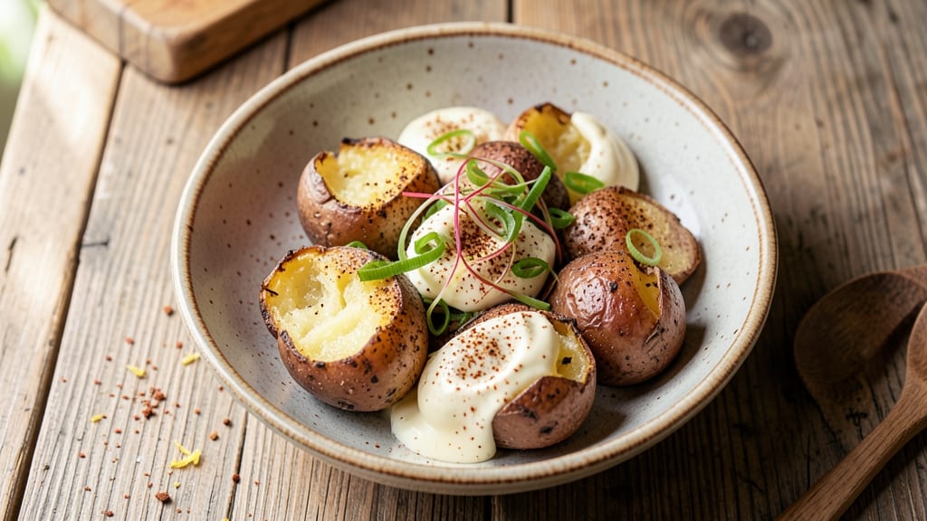 Bake Potato Salad Recipe: Warm Spiced Bites With Crispy Edges