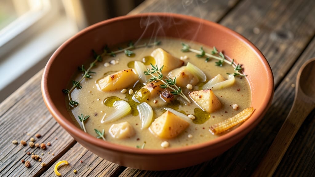 Alison Roman's Potato Leek Soup Recipe: Velvety Texture With Herbal Depth