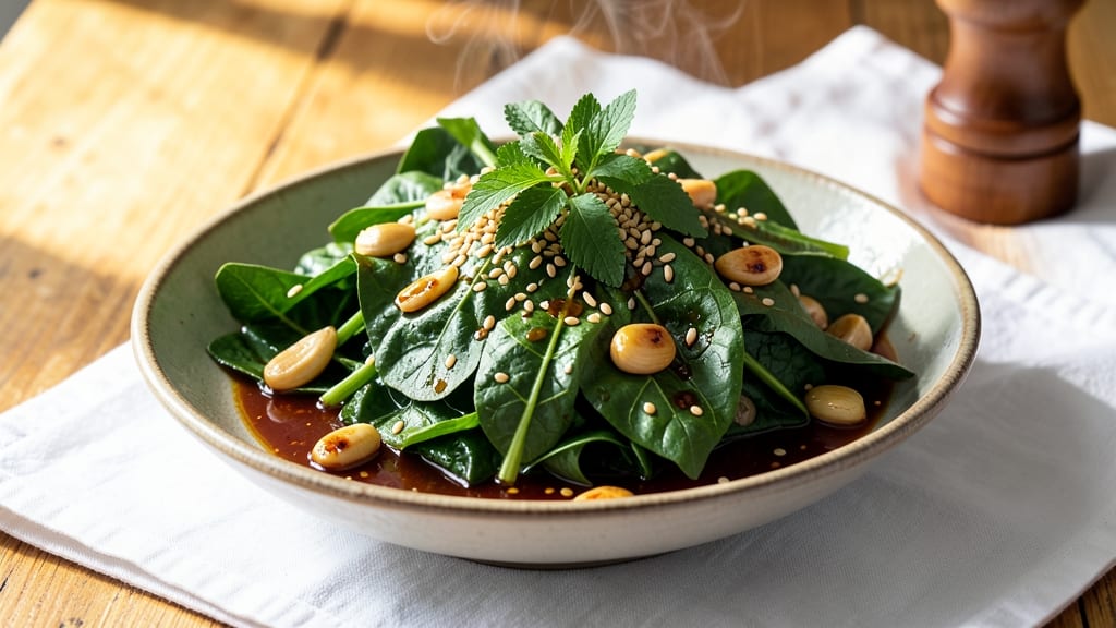 Sweet Potato Leaves Recipe Korean: Savory Garlic-Sesame Stir-Fry Magic