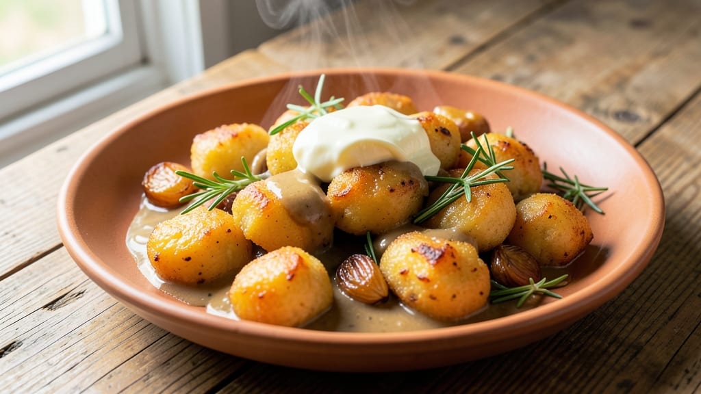 Sweet Potato Gnocchi Recipe Giada: Crispy Pan-Seared Dumplings With Herbed Butter Magic