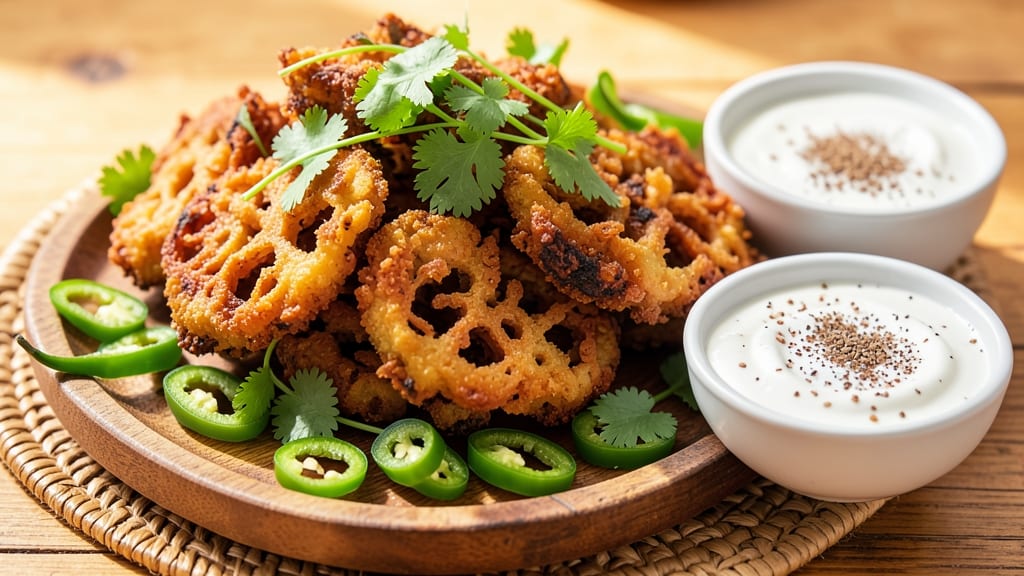 Sweet Potato Pakora Recipe: Crunchy Spiced Bites With Zero Oil Mess