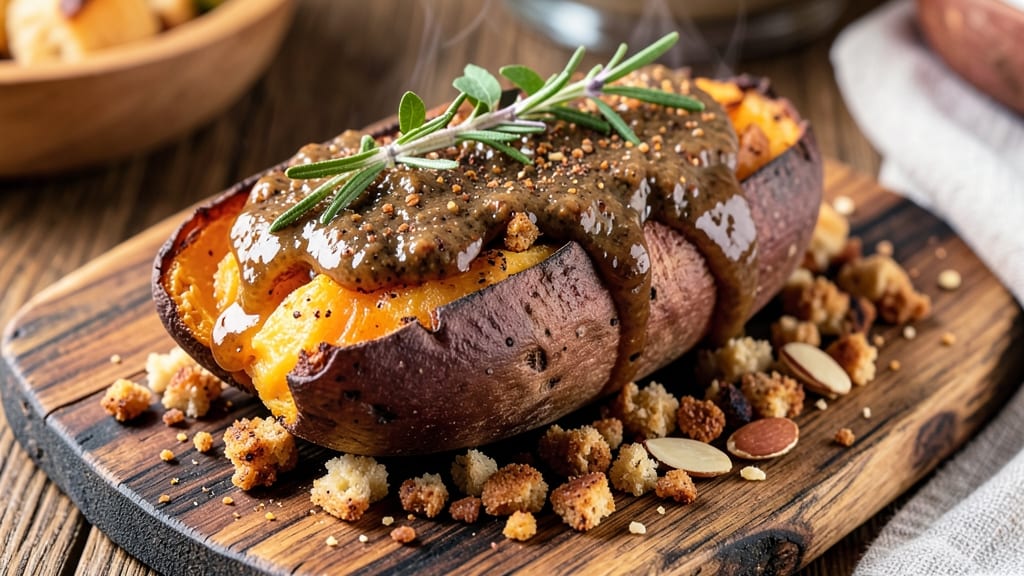 Wood Ranch BBQ Sweet Potato Recipe: Smoky-Spiced Roast With Caramelized Sweetness