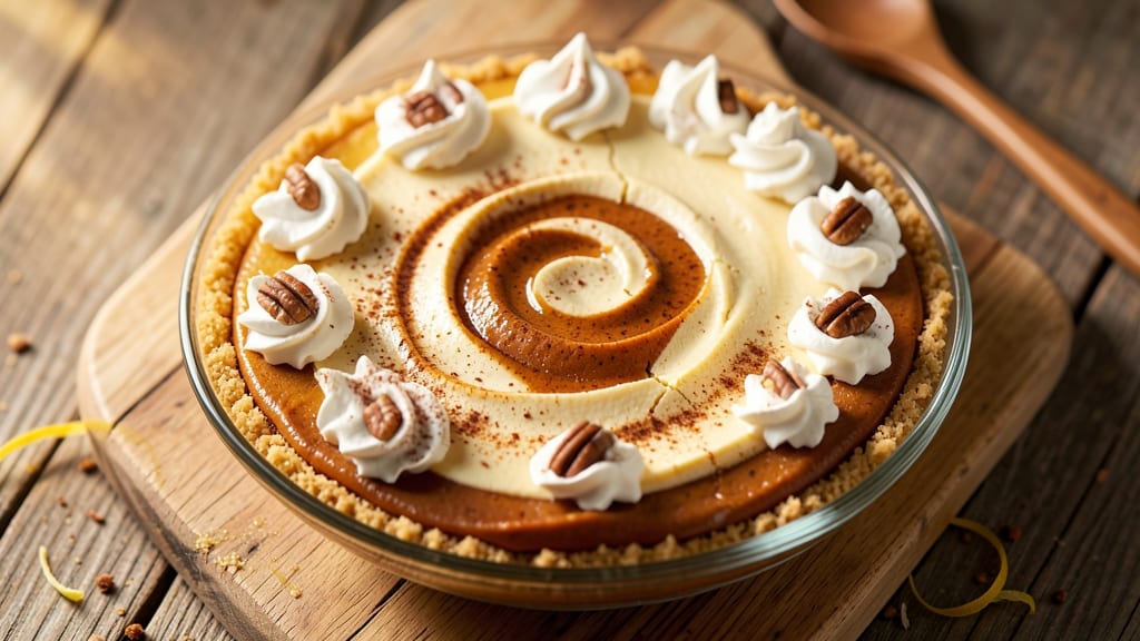 Sweet Potato Pie Cheesecake Swirl Recipe: Warm Spice and Creamy Swirl Magic