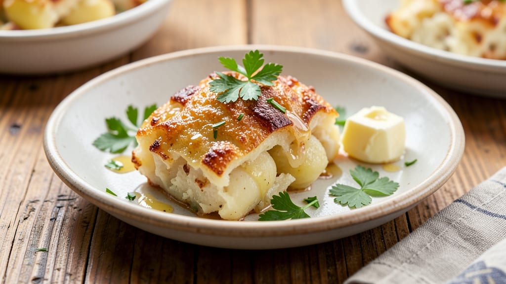 Bavarian Potato Dumplings Recipe: Buttery Pillows With Herbed Pan Sauce
