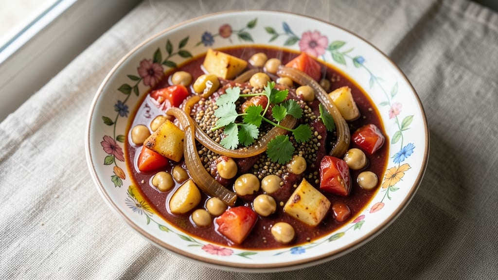 Beans and Potato Curry Recipe: Spiced One-Pan Harmony with Golden Potatoes