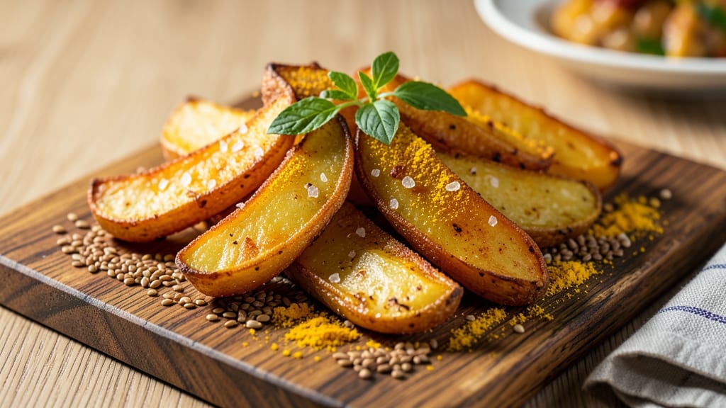 Authentic Bombay Potato Recipe: Turmeric-Spiced Crunch With Charred Edges