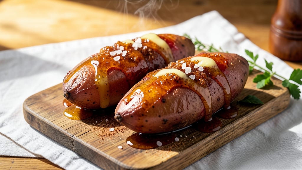 Baked Glazed Sweet Potato Recipe: Caramelized Crunch Meets Molten Centers