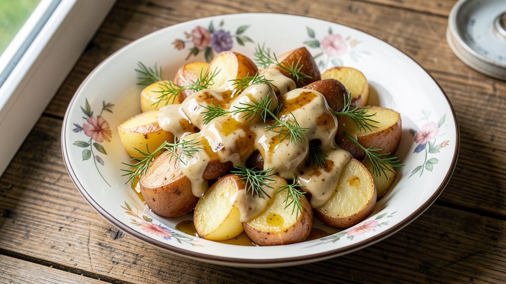 Austrian-Style Potato Salad Recipe: Mustard-Vinegar Crunch Without Mayo