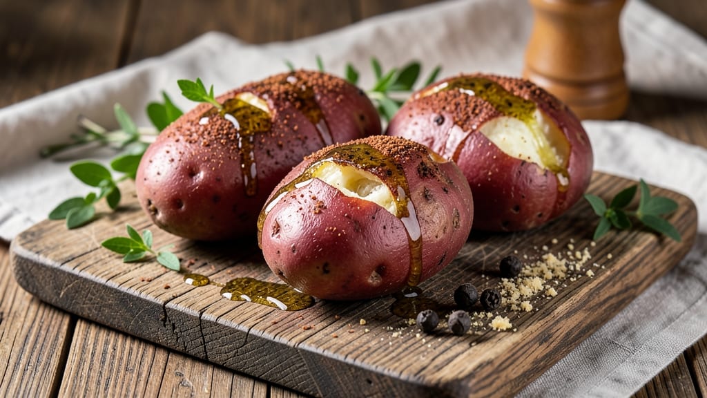Baked Whole Red Potato Recipe: Crispy Skins and Fluffy Hearts in One Bake