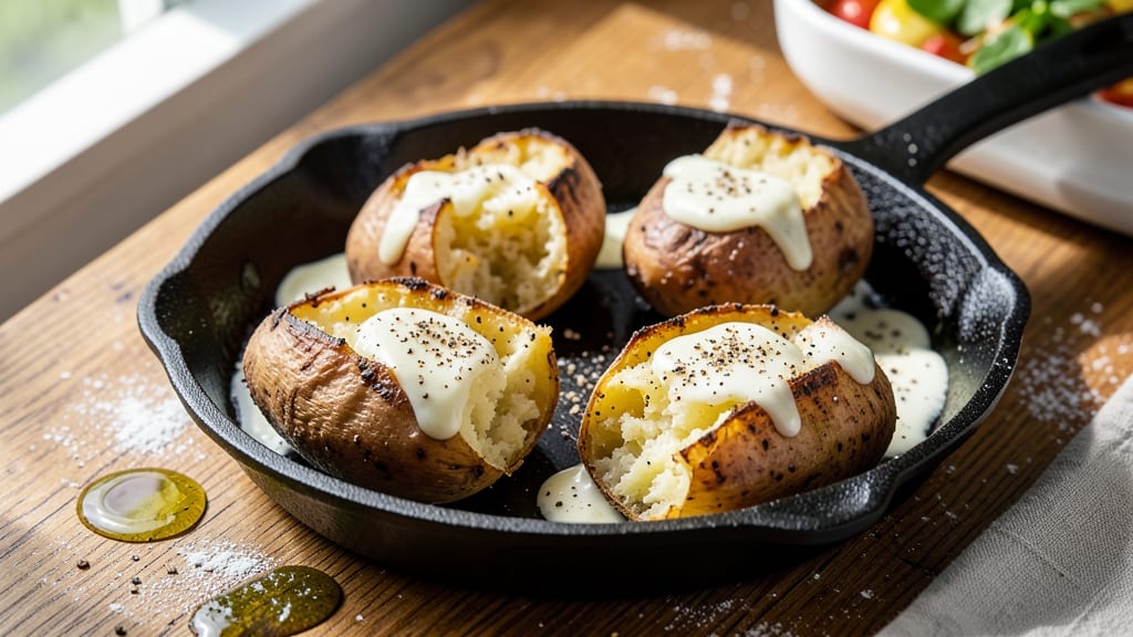 Baked Potato Recipe at 425°F: Crispy Skin and Fluffy Hearts Guaranteed