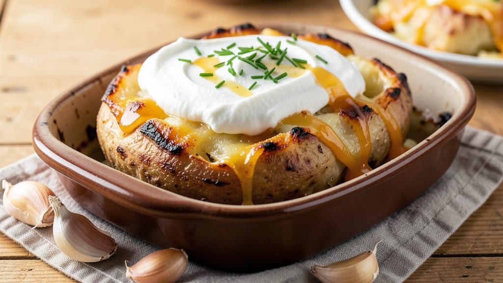 Twice Baked Potato Crock Pot Recipe: Cheesy Pull-Apart Magic in One Pot