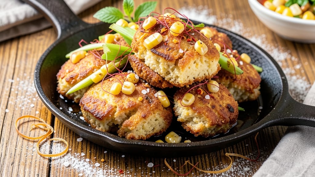Sweet Potato Corn Fritters Recipe: Golden Crunch Meets Sweet Corny Creaminess