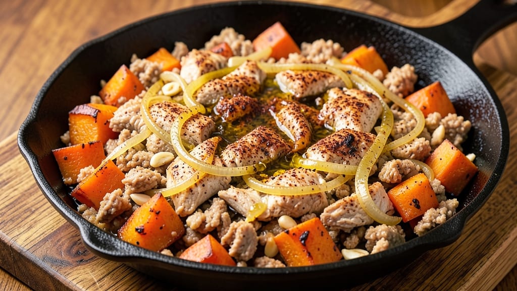 Sweet Potato Turkey Hash Recipe: Smoky-Spiced One-Pan Breakfast Powerhouse