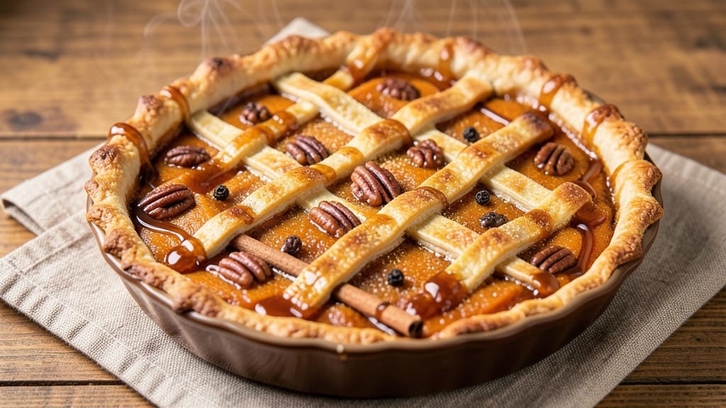 Spicy Sweet Potato Pie Recipe: Warm Cinnamon-Spiced Crust With Molten Center