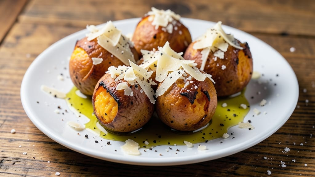 Baked Sweet Potato Balls Recipe: Crispy Exteriors, Creamy Cores in 25 Minutes