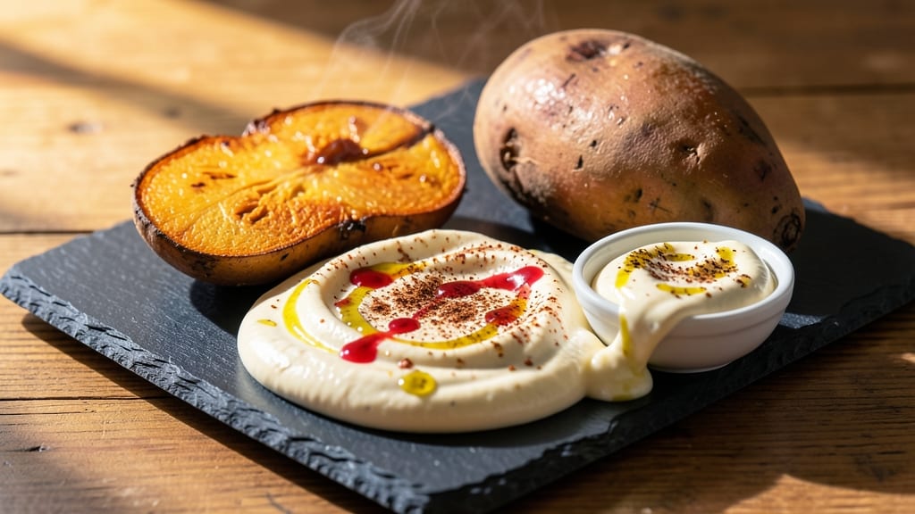 Sweet Potato Mayonnaise Recipe: Smoky-Sweet Creaminess for Roasted Bites