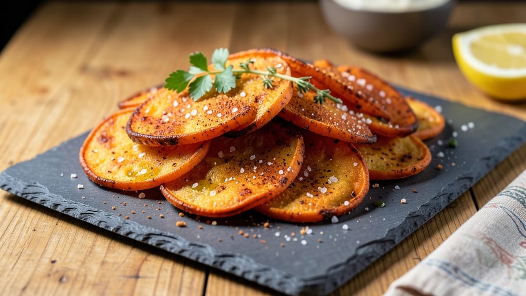 Air Fried Sweet Potato Chips Recipe: Ultra-Crispy in 12 Minutes
