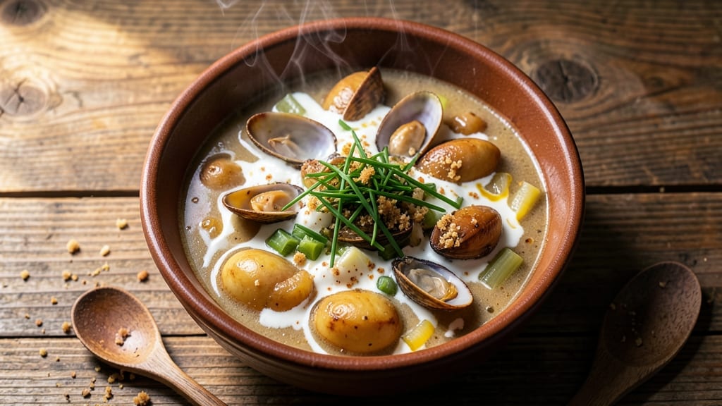 Bear Creek Potato Soup and Clam Chowder Recipe: Creamy Coastal Fusion in One Pot