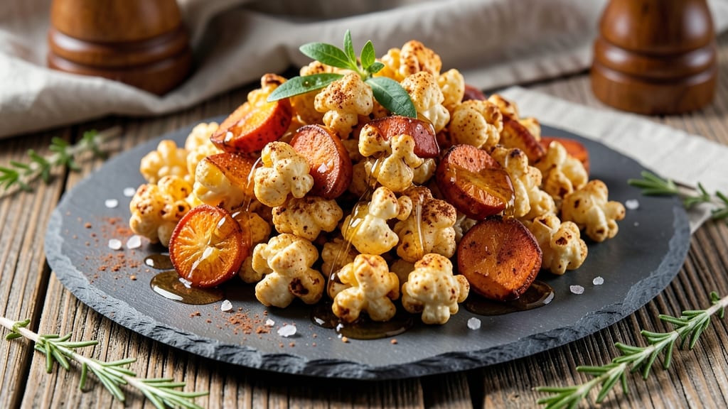 Sweet Potato Popcorn Recipe: Crunchy-Sweet Air-Puffed Snack in 10 Minutes